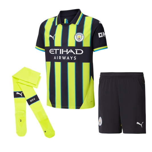 Kids Manchester City Away Kit 24/25