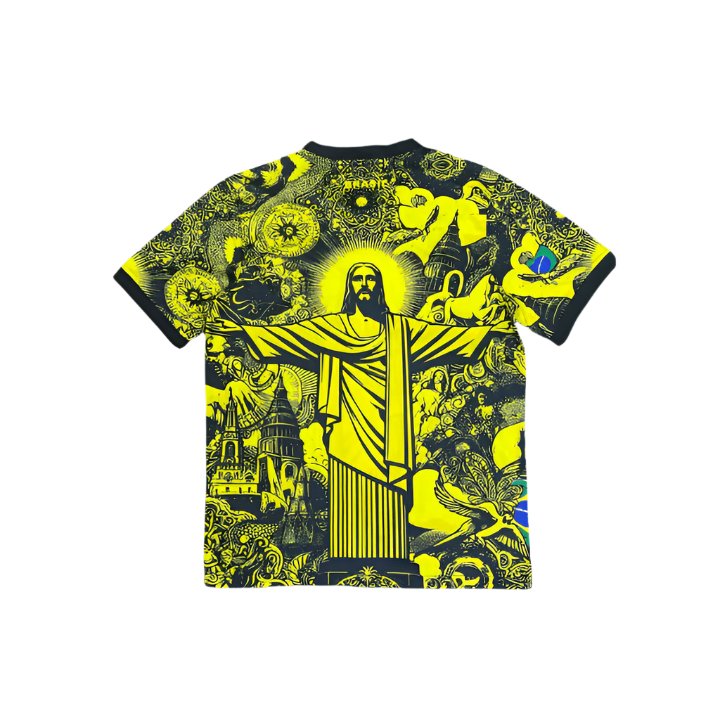 24/25 Brazil "Jesus" Premium Yellow Kit