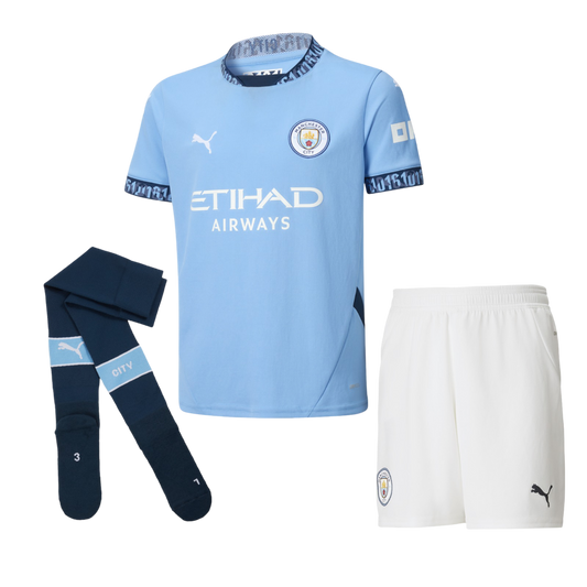 Manchester City Home Kids Kit 24/25