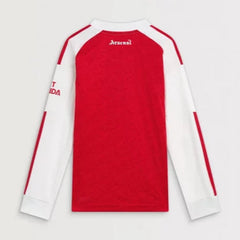 ARSENAL KIDS LONG SLEEVED HOME SHIRT 25/26