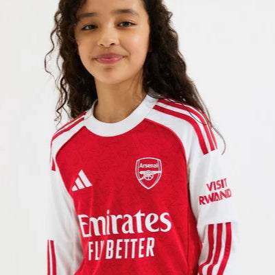 ARSENAL KIDS LONG SLEEVED HOME SHIRT 25/26