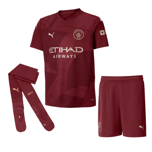 Kids Manchester City Third Kit 24/25